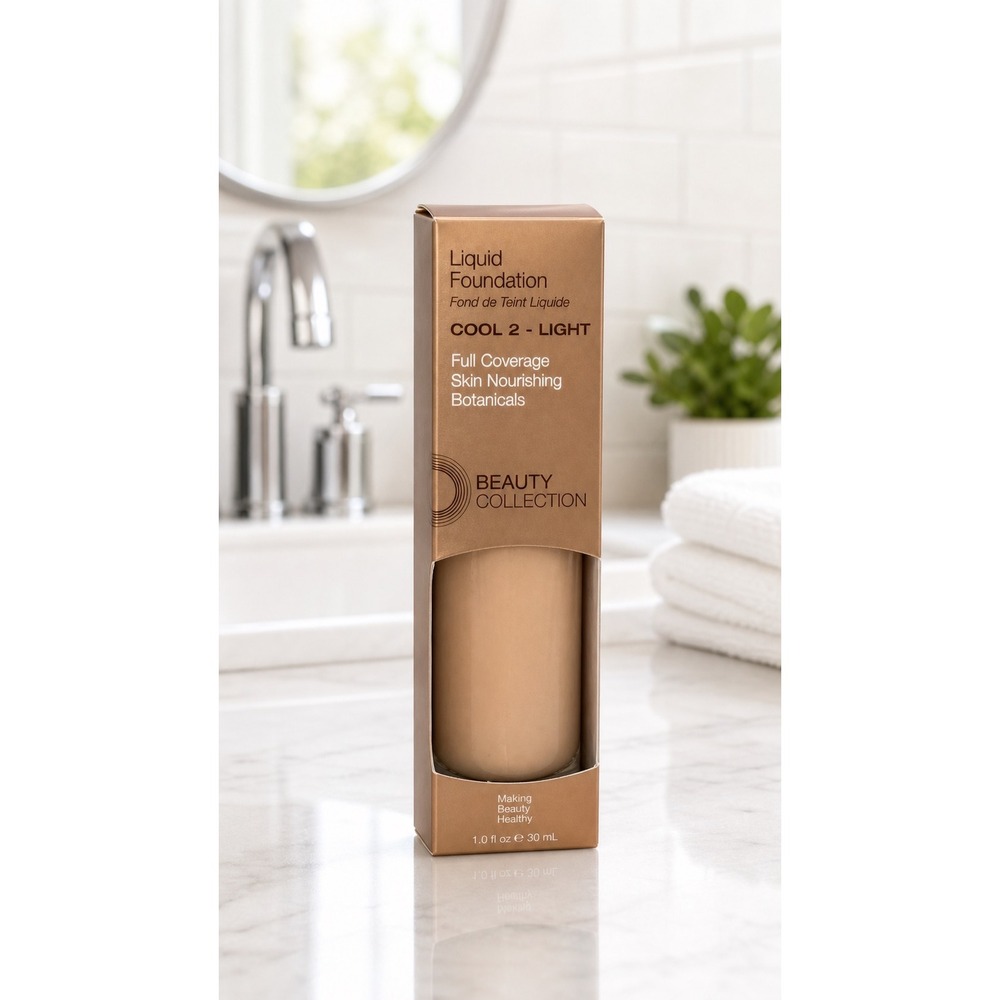 Mineral Fusion Liquid Foundation Cool 2 Light Full Coverage Matte 1oz 30ml NEW